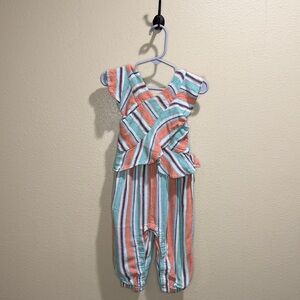 Habitual Size 18 Months Striped Girls Romper